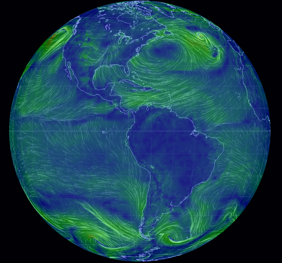 earth wind patterns